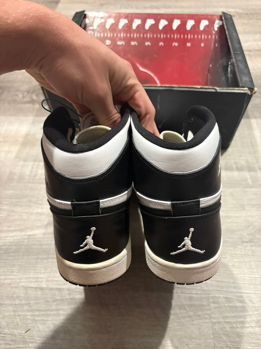 Jordan 1 Retro White Black CDP (2008)