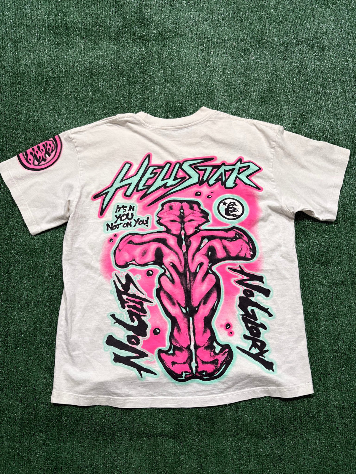 Hellstar No Guts No Glory T-Shirt White