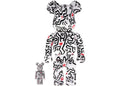 Bearbrick Keith Haring #8 100% & 400% Set