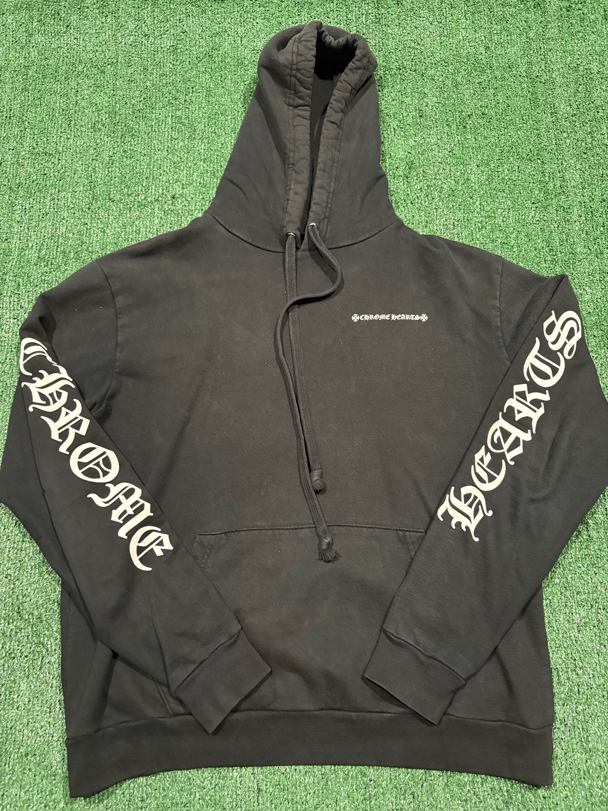 Chrome Hearts Triple Cross Spine Hoodie Black