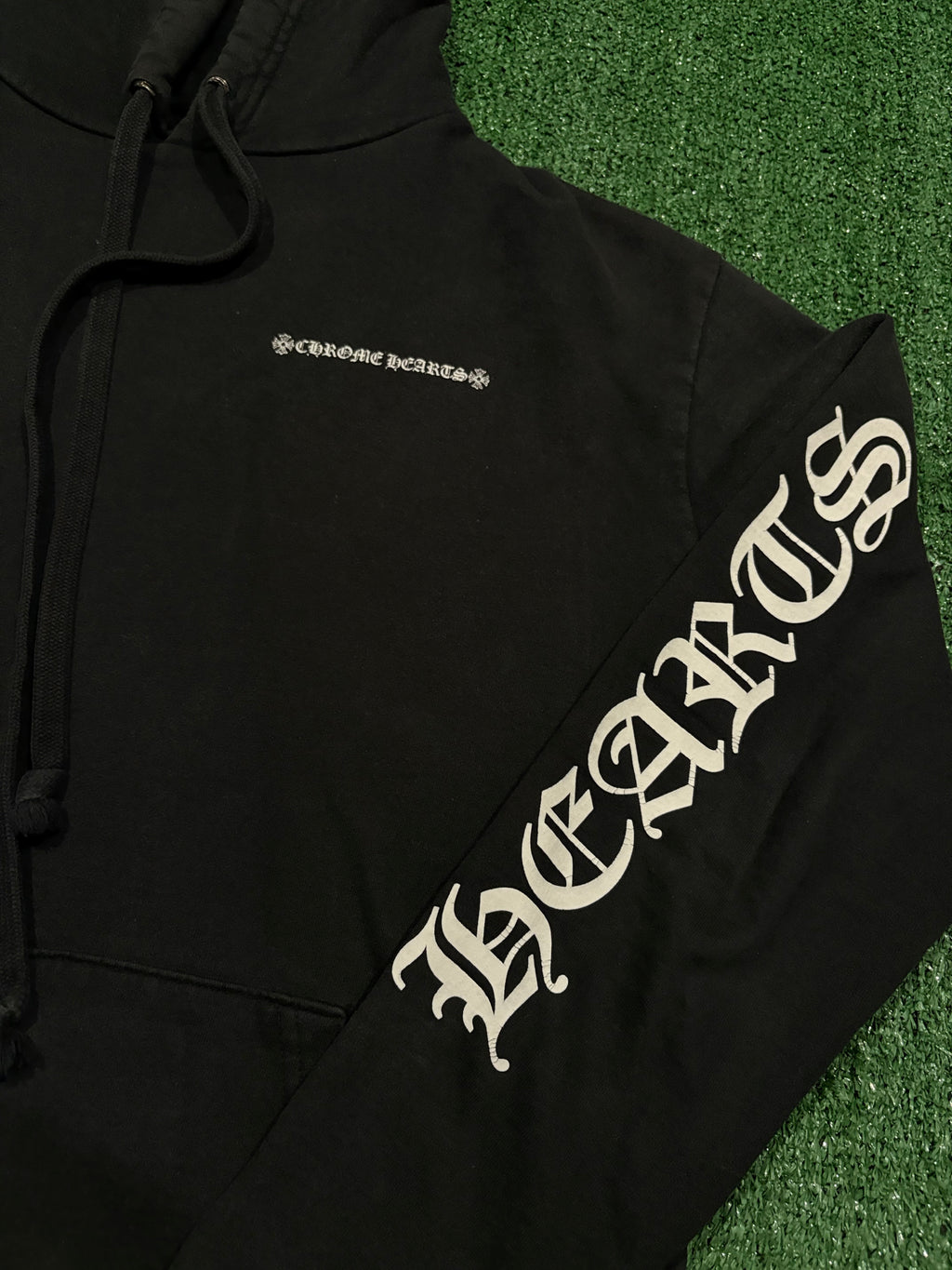 Chrome Hearts Triple Cross Spine Hoodie Black