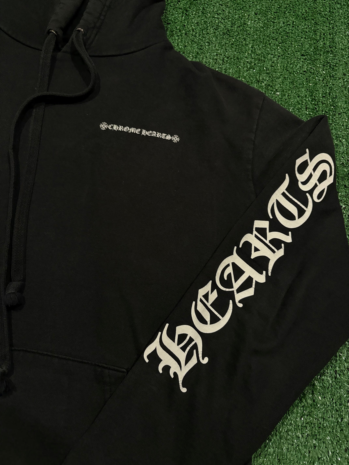 Chrome Hearts Triple Cross Spine Hoodie Black