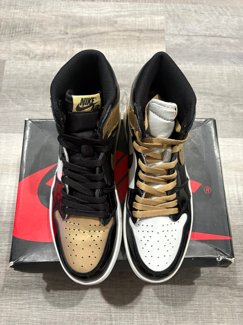 Jordan 1 Retro High Gold Top 3