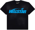 Hellstar Classic T-shirt (Gel Print) Black/Blue