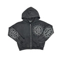 Mixed Emotions Grey Acid Wash Eclipse Sweatsuit