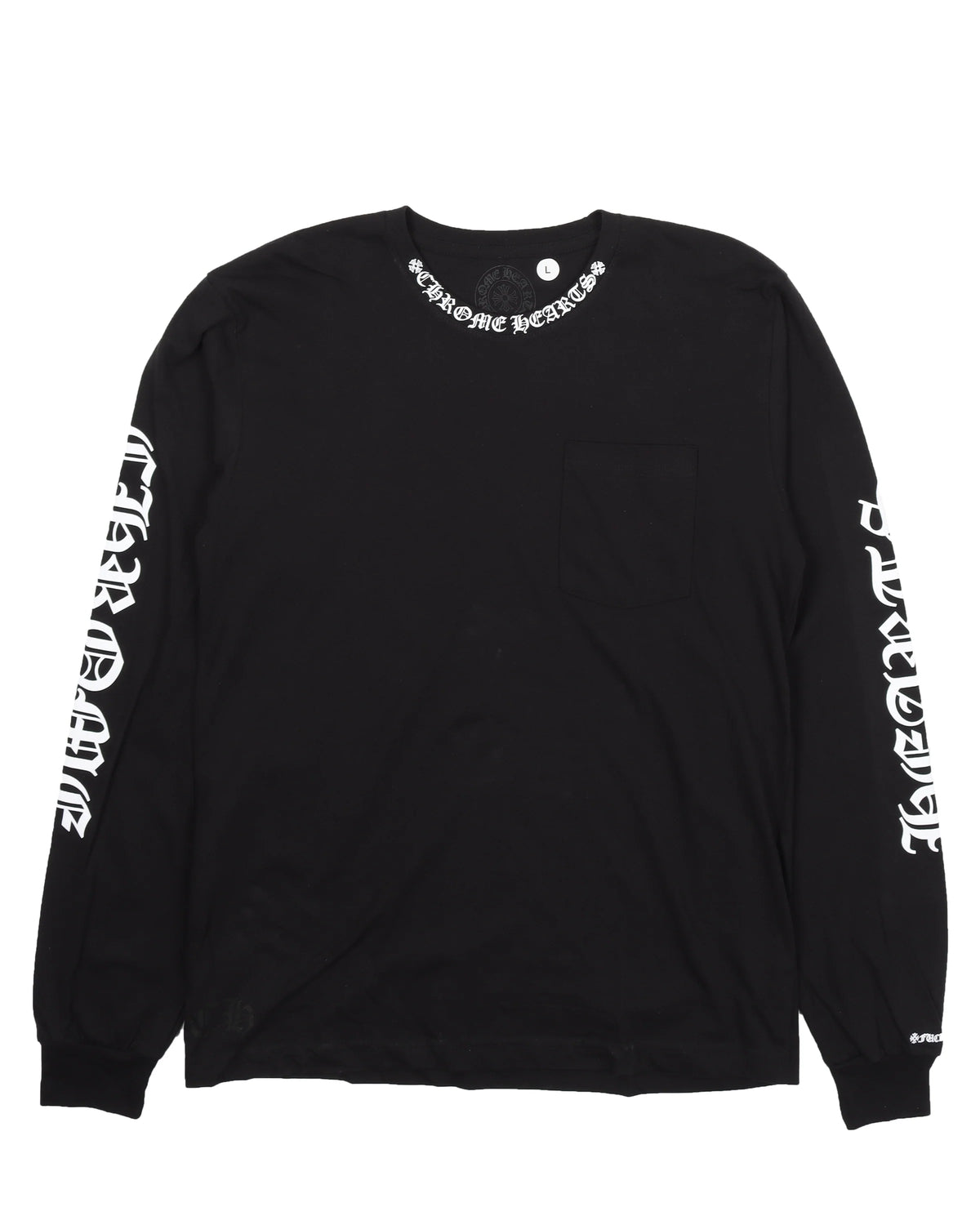 Chrome Hearts Neck Logo L/S