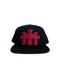 Chrome Hearts Cemetery Trucker Black/ Red