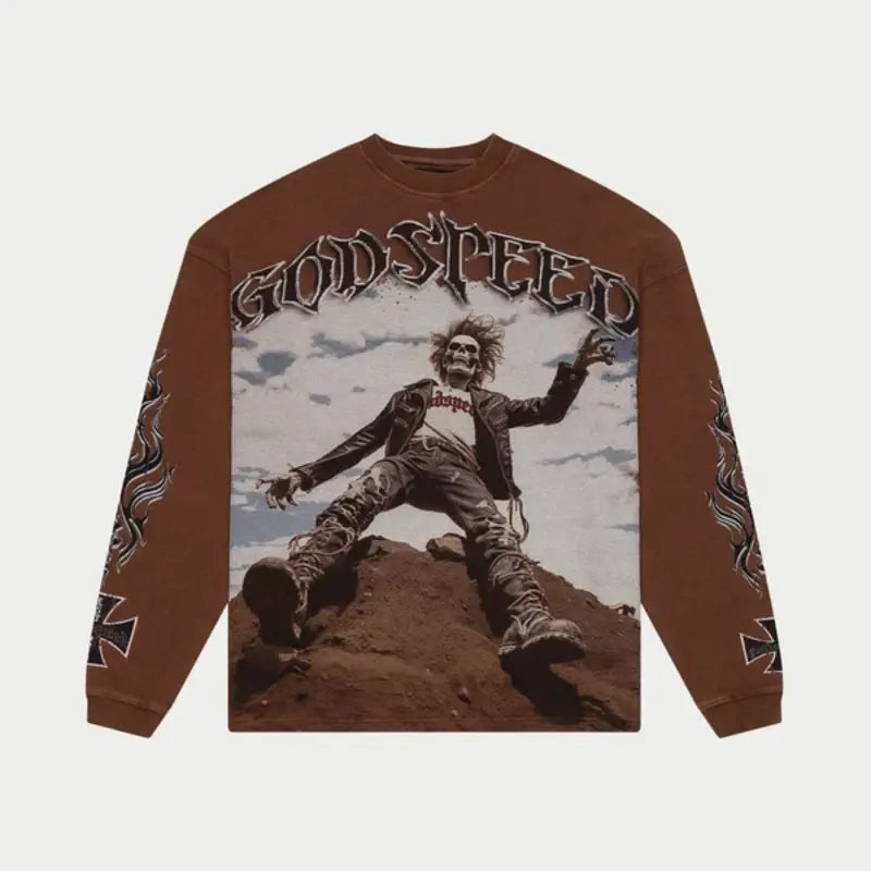 Godspeed Rocker LS Thermal Brown Wash