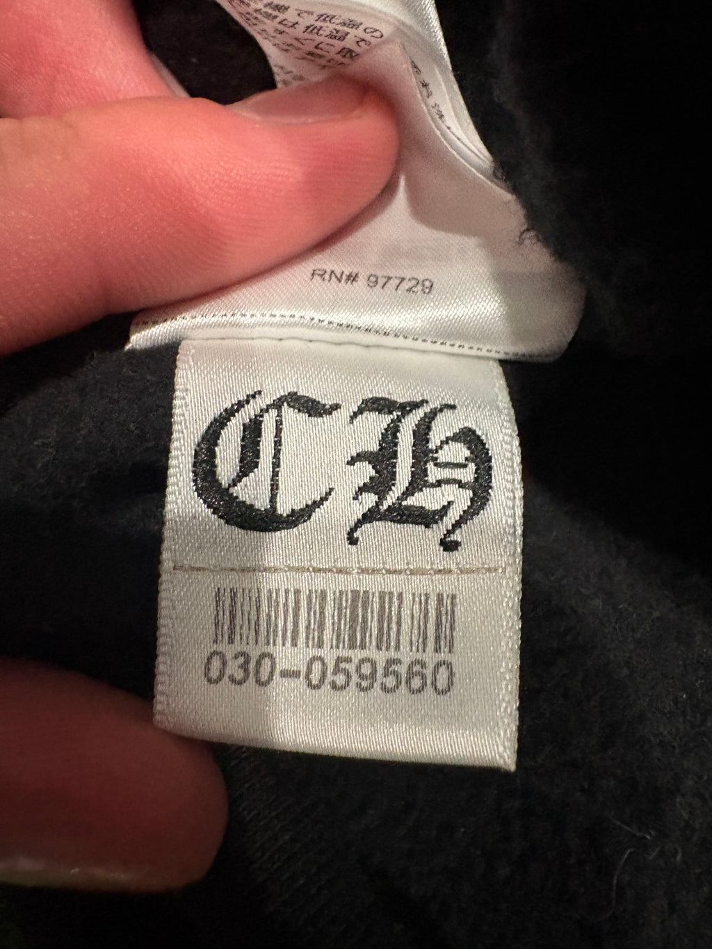 Chrome Hearts Floral Gradient Zip Up