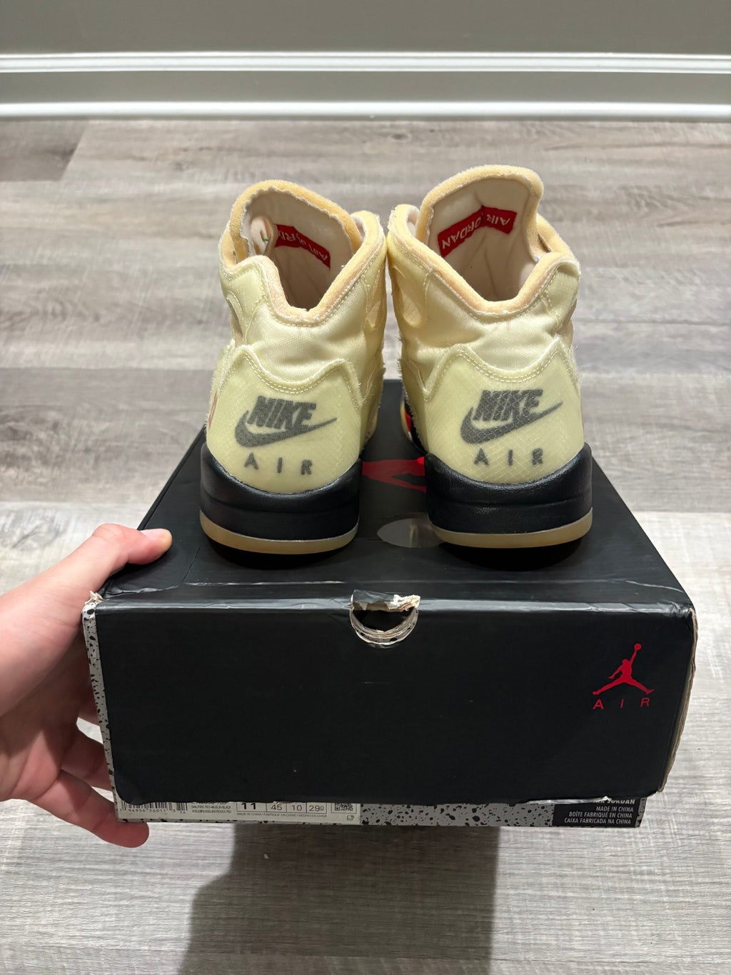 Jordan 5 Retro Off-White Sail