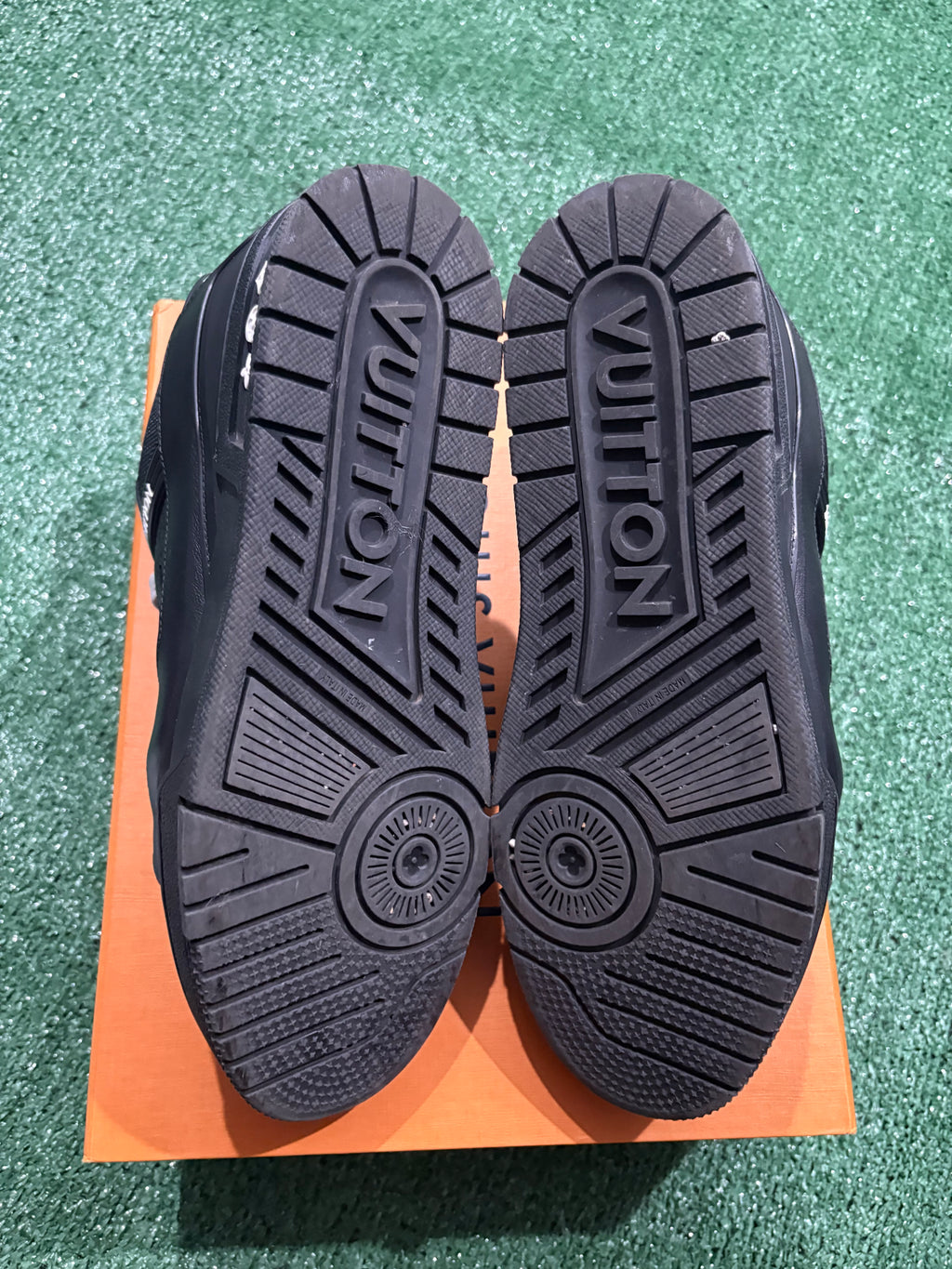 Louis Vuitton Trainer Black Embossed Monogram