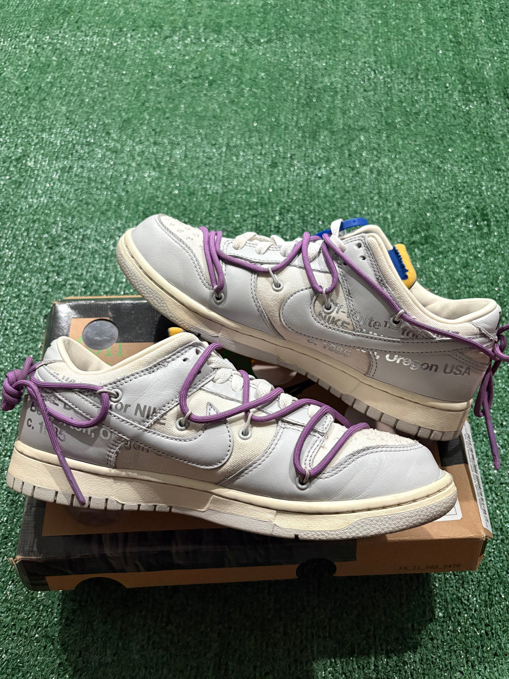 Nike Dunk Low Off-White Lot 48