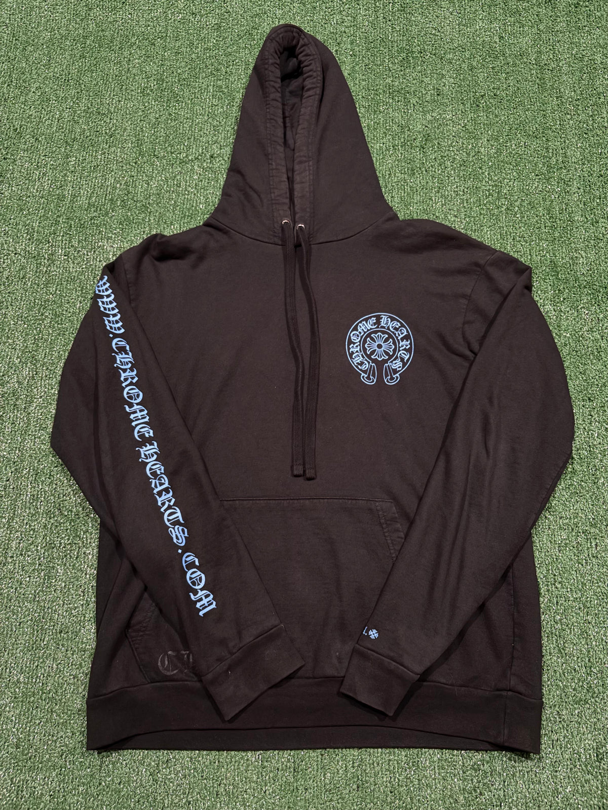 Chrome Hearts Online Exclusive Hoodie Blue
