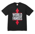 Supreme World Famous Tee Black