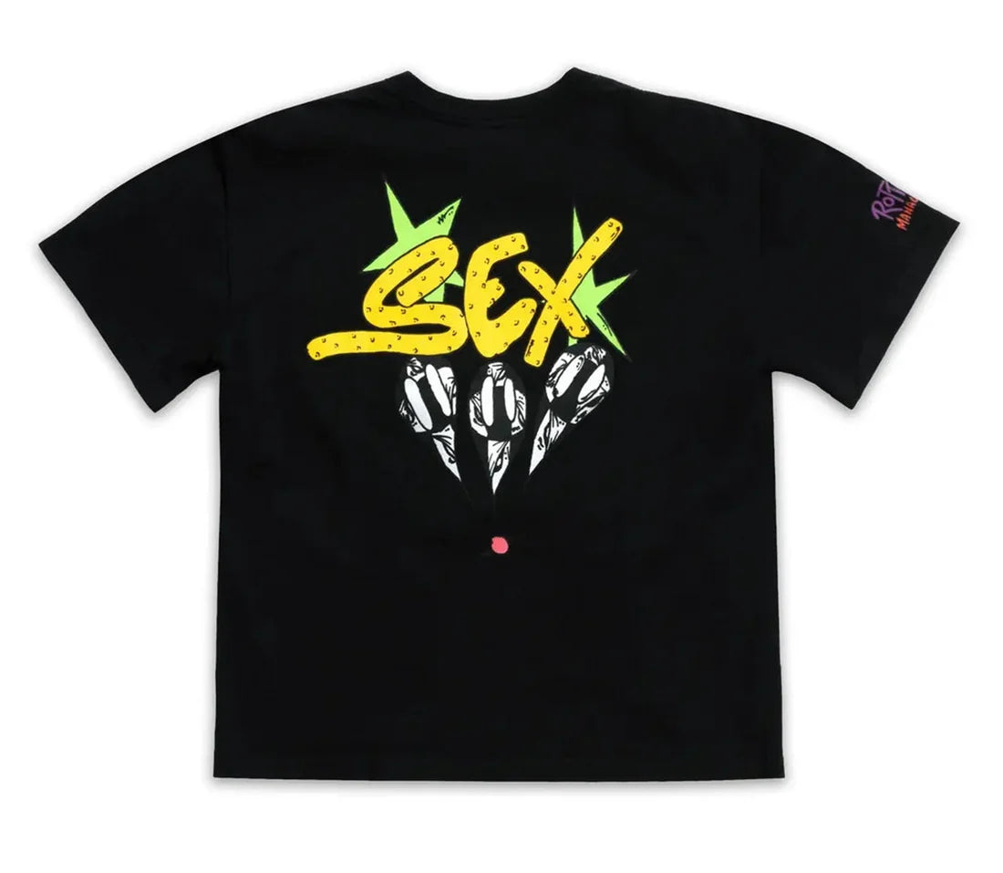 Anti Promo Sex Records Tee Black
