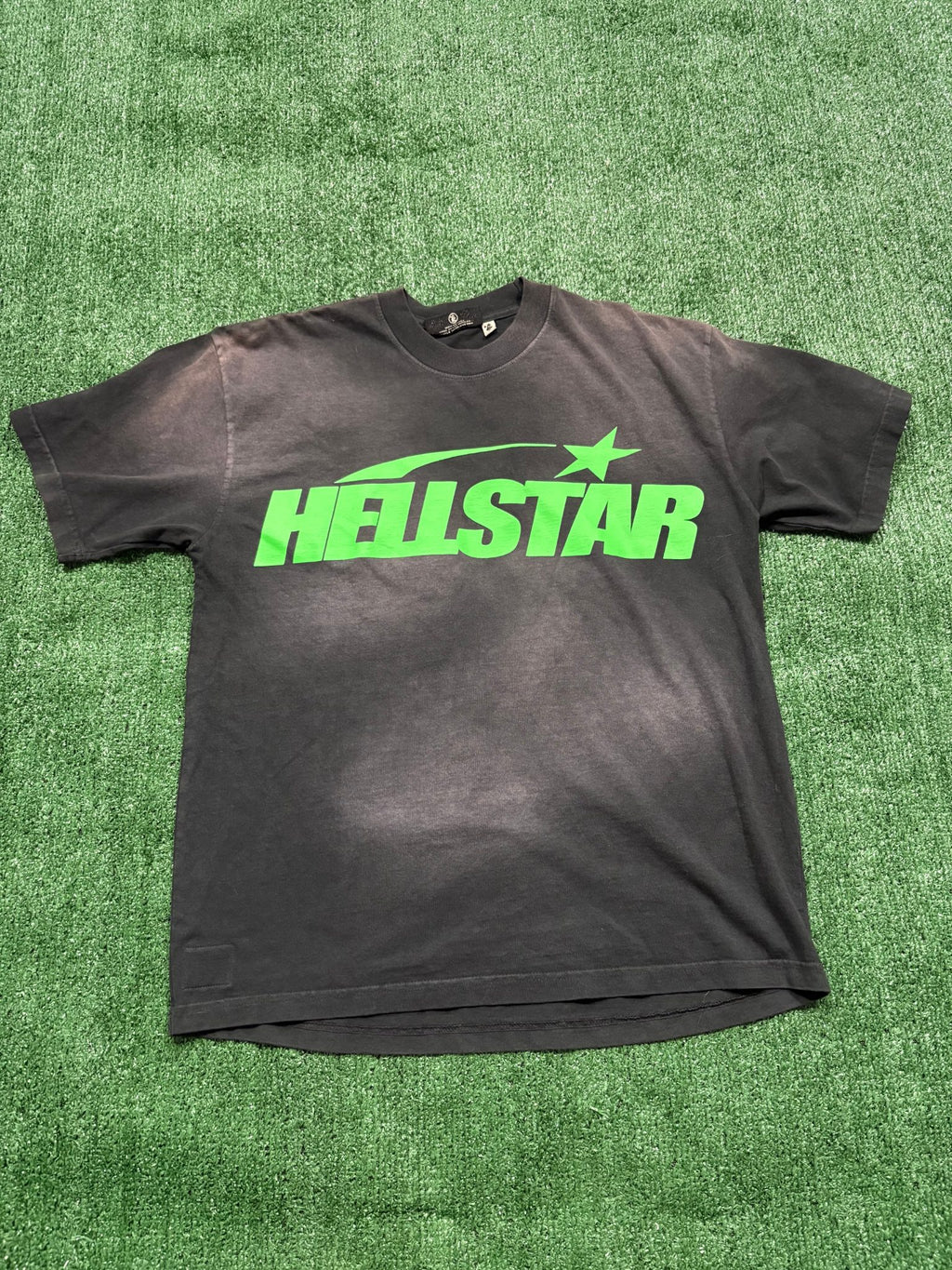 Hellstar Classic T-shirt (Regular Print) Black/Green