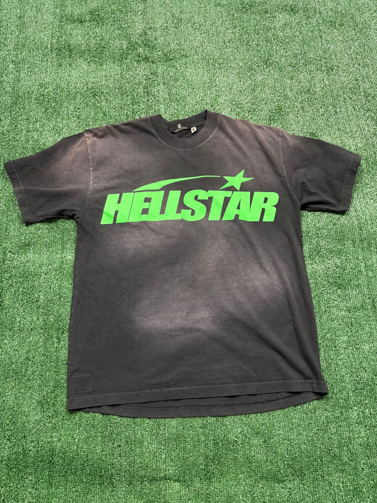 Hellstar Classic T-shirt (Regular Print) Black/Green