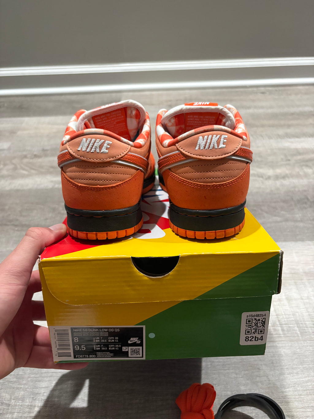 Nike SB Dunk Low Concepts Orange Lobster