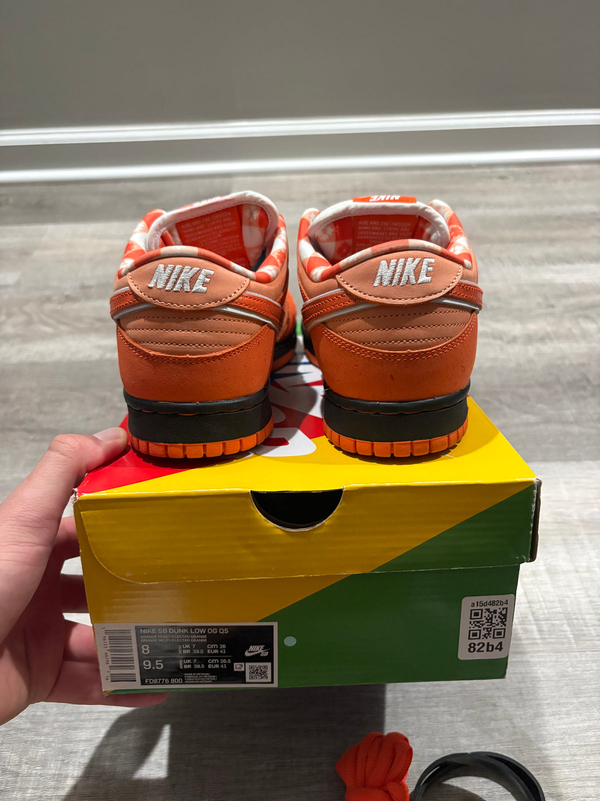 Nike SB Dunk Low Concepts Orange Lobster