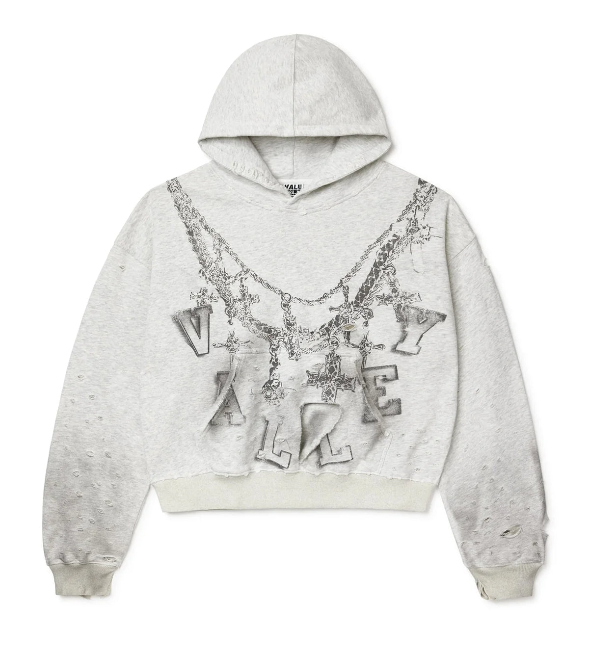 Vale Forever Valley Dreams Big Chain Hoodie Heather Grey