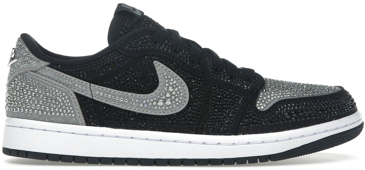 Jordan 1 Retro Low OG Swarovski Stealth (Women's)