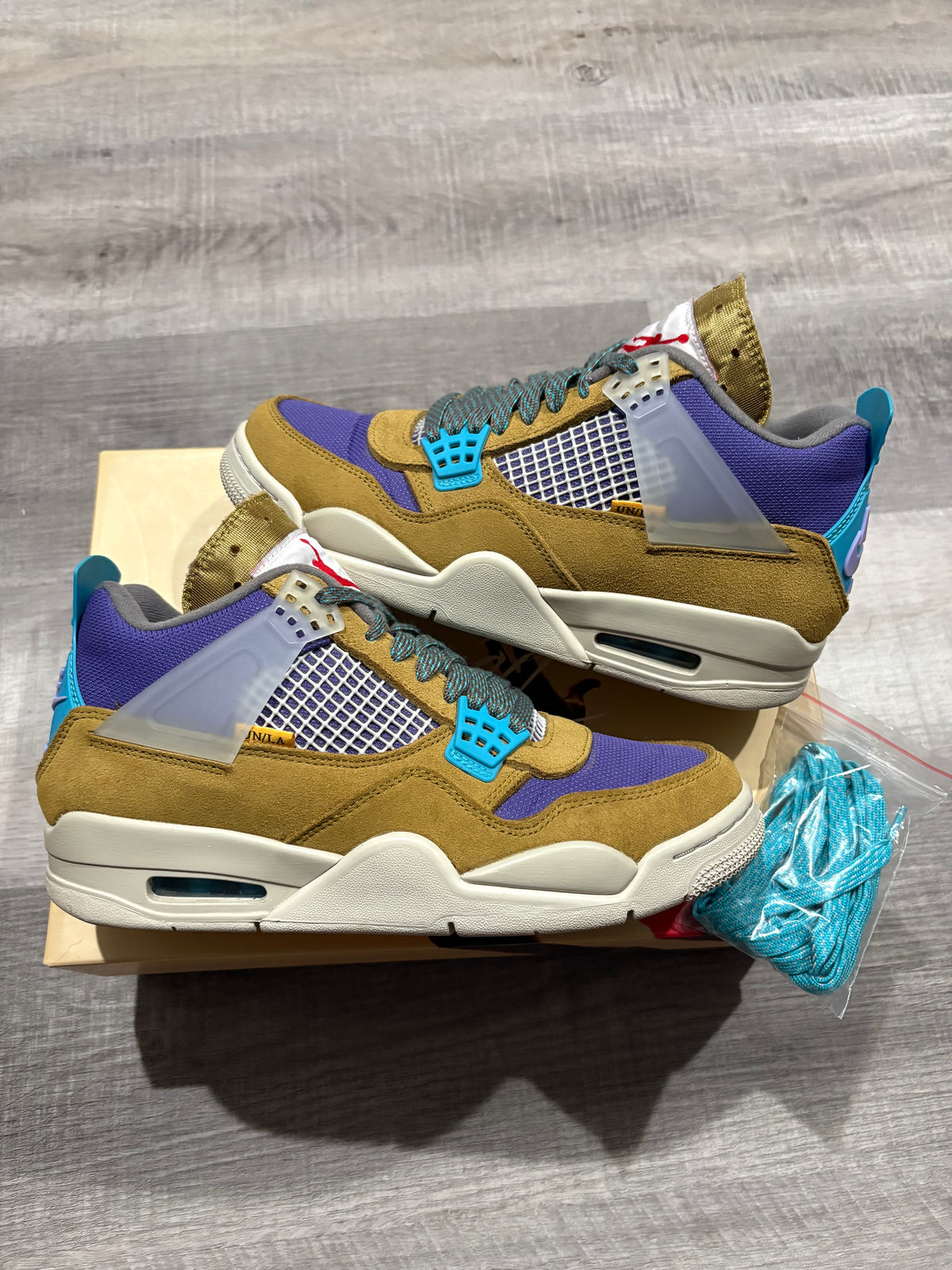 Jordan 4 Retro SP 30th Anniversary Union Desert Moss