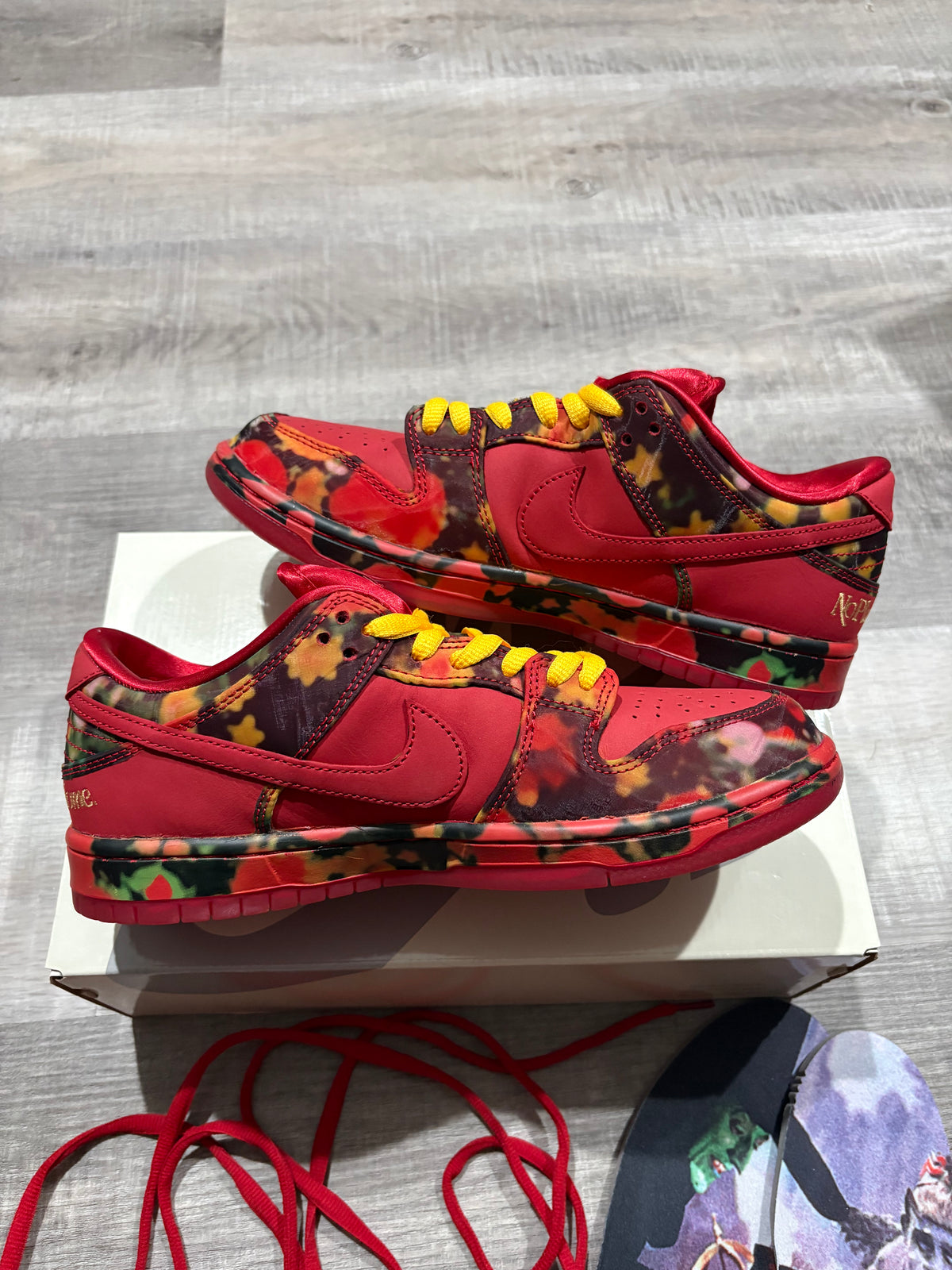 Nike SB Dunk Low The Wizard of Oz Poppy Field