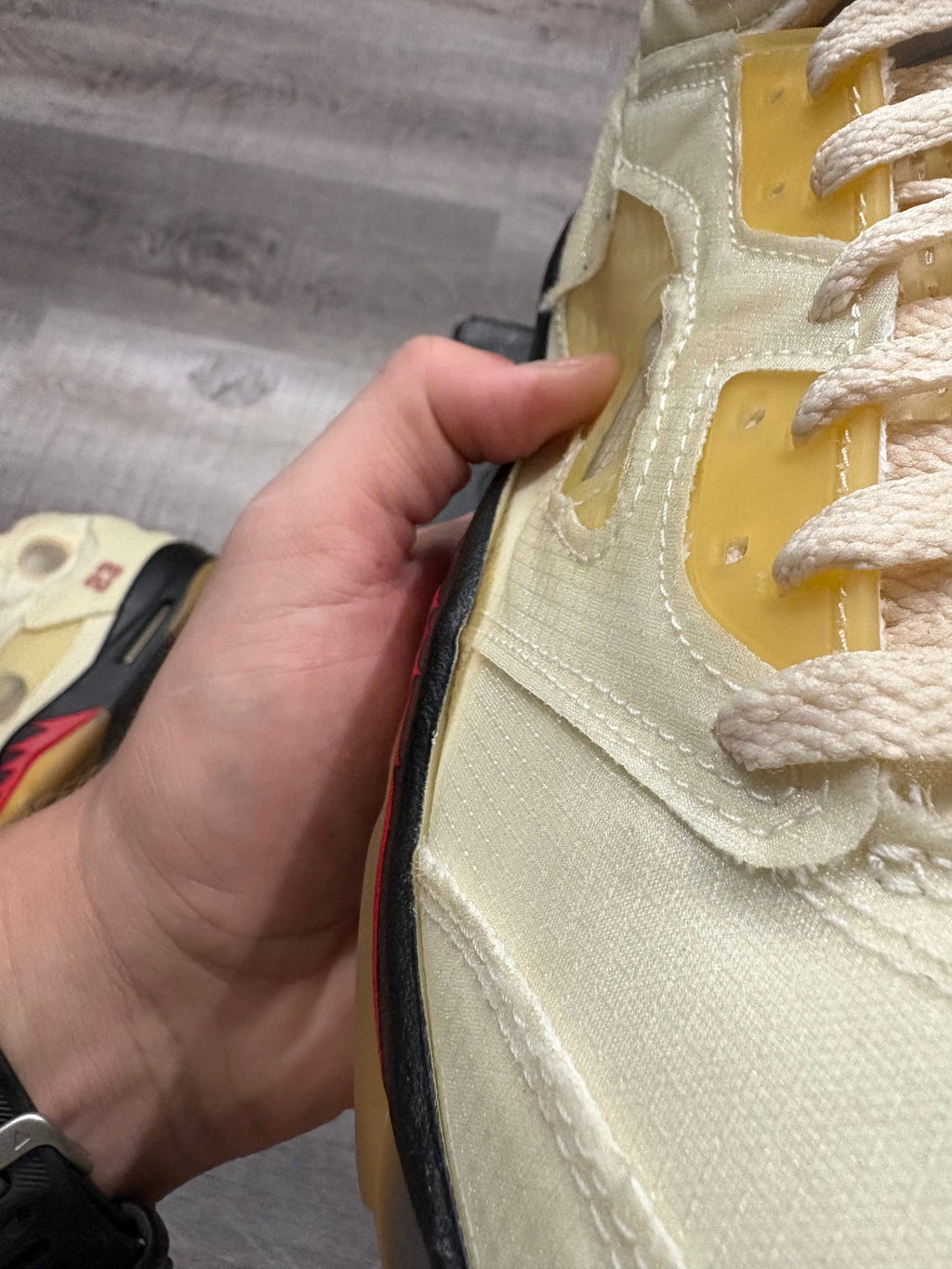 Jordan 5 Retro Off-White Sail