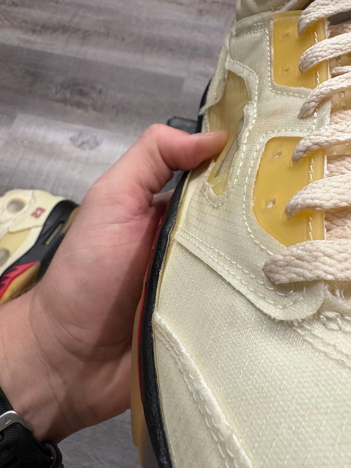 Jordan 5 Retro Off-White Sail