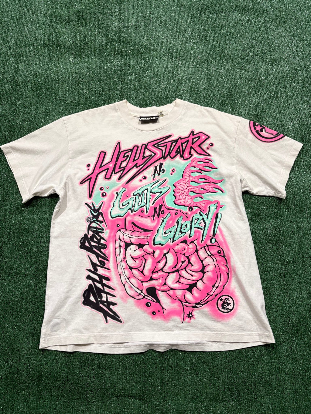 Hellstar No Guts No Glory T-Shirt White