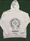 Chrome Hearts Miami Horseshoe Hoodie White