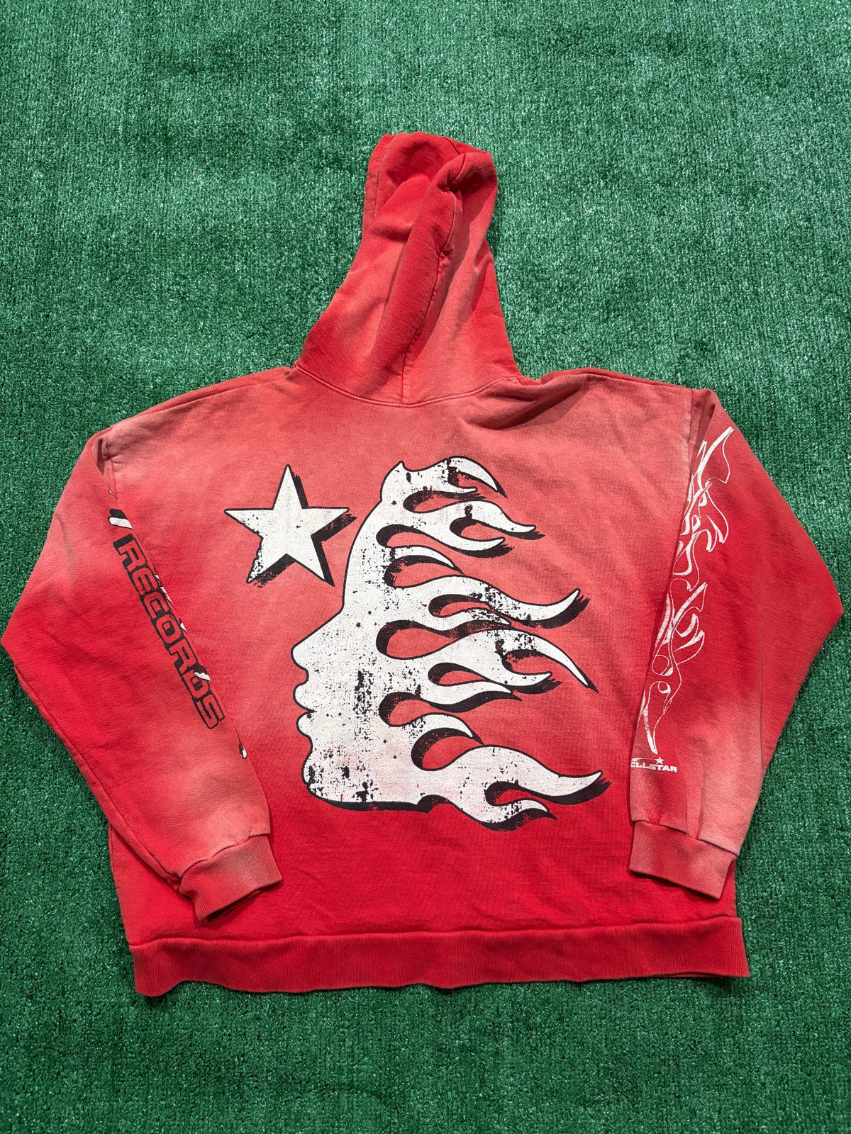 Hellstar Records Hoodie Red