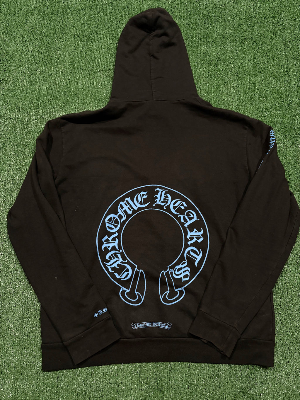 Chrome Hearts Online Exclusive Hoodie Blue