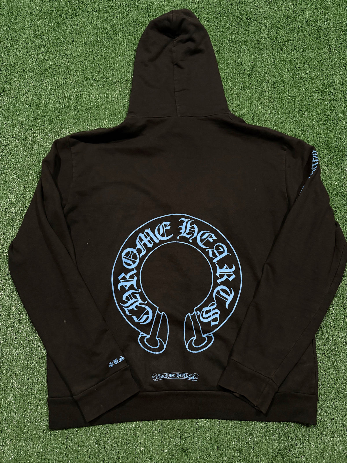 Chrome Hearts Online Exclusive Hoodie Blue