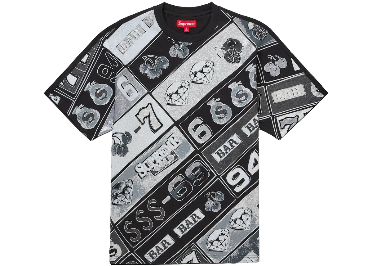 Supreme Slot Machine S/S Top Black