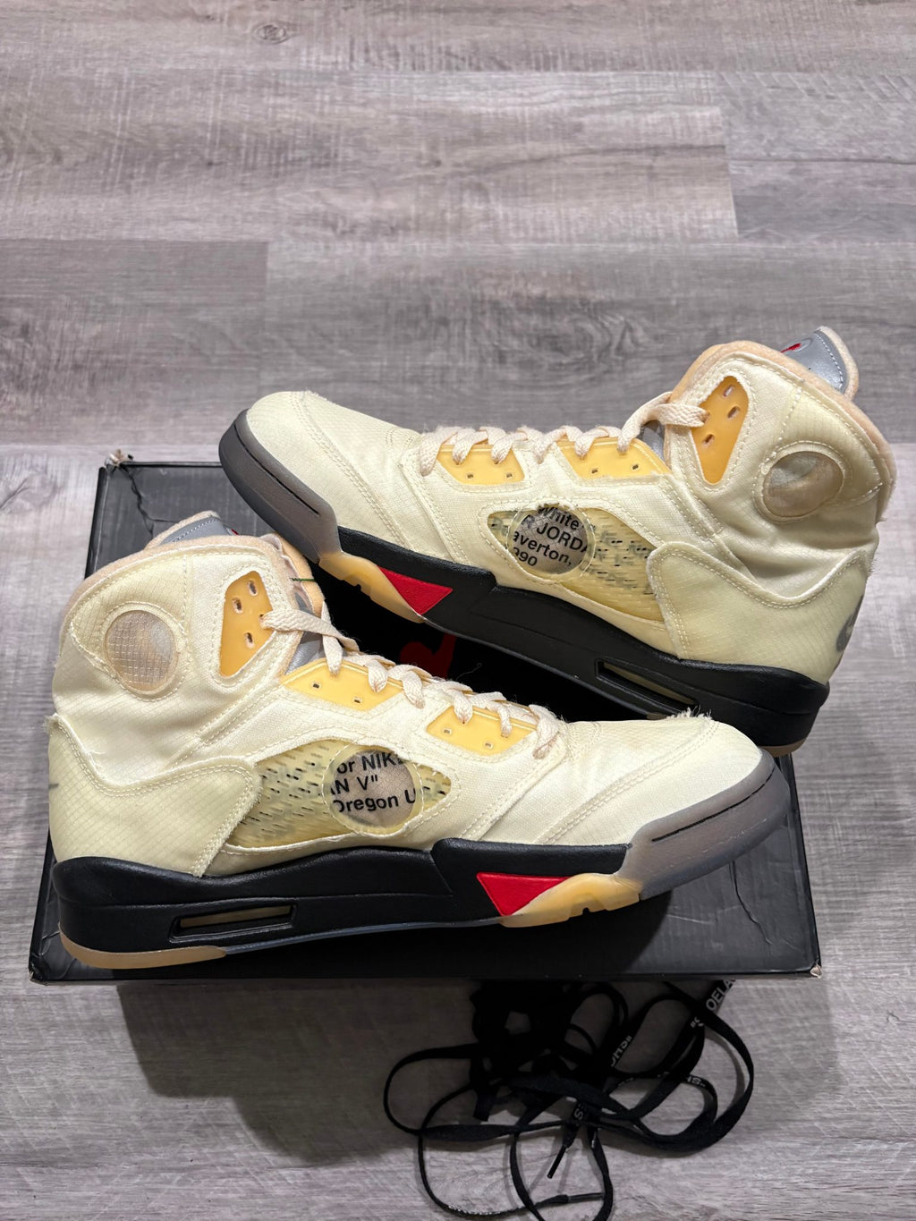 Jordan 5 Retro Off-White Sail