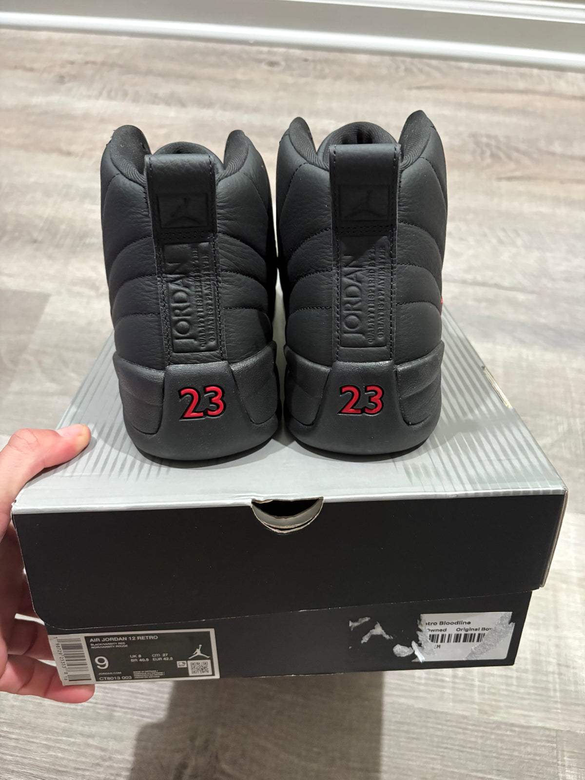 Jordan 12 Retro Bloodline
