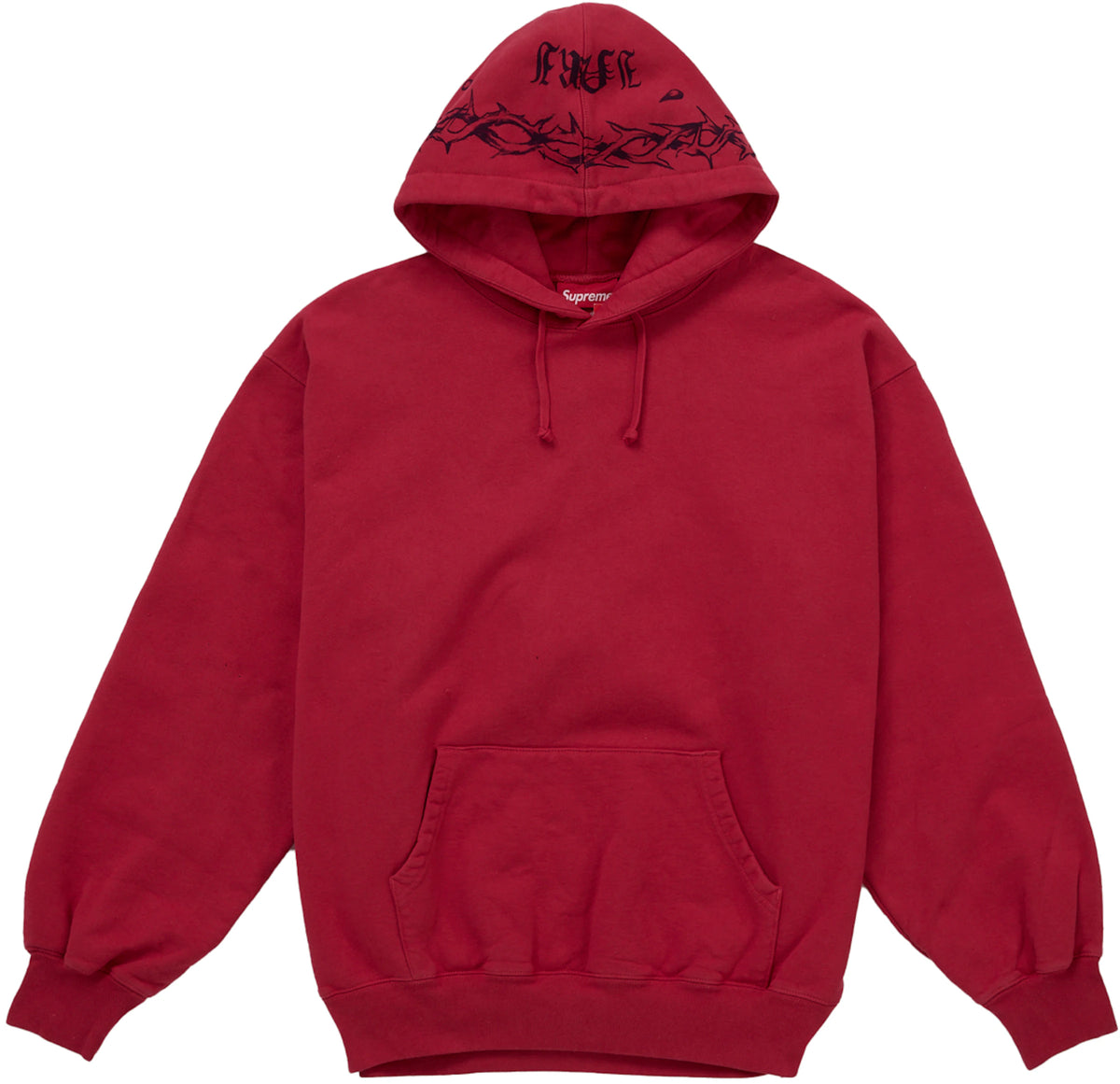 Supreme Forever Hooded Sweatshirt Red