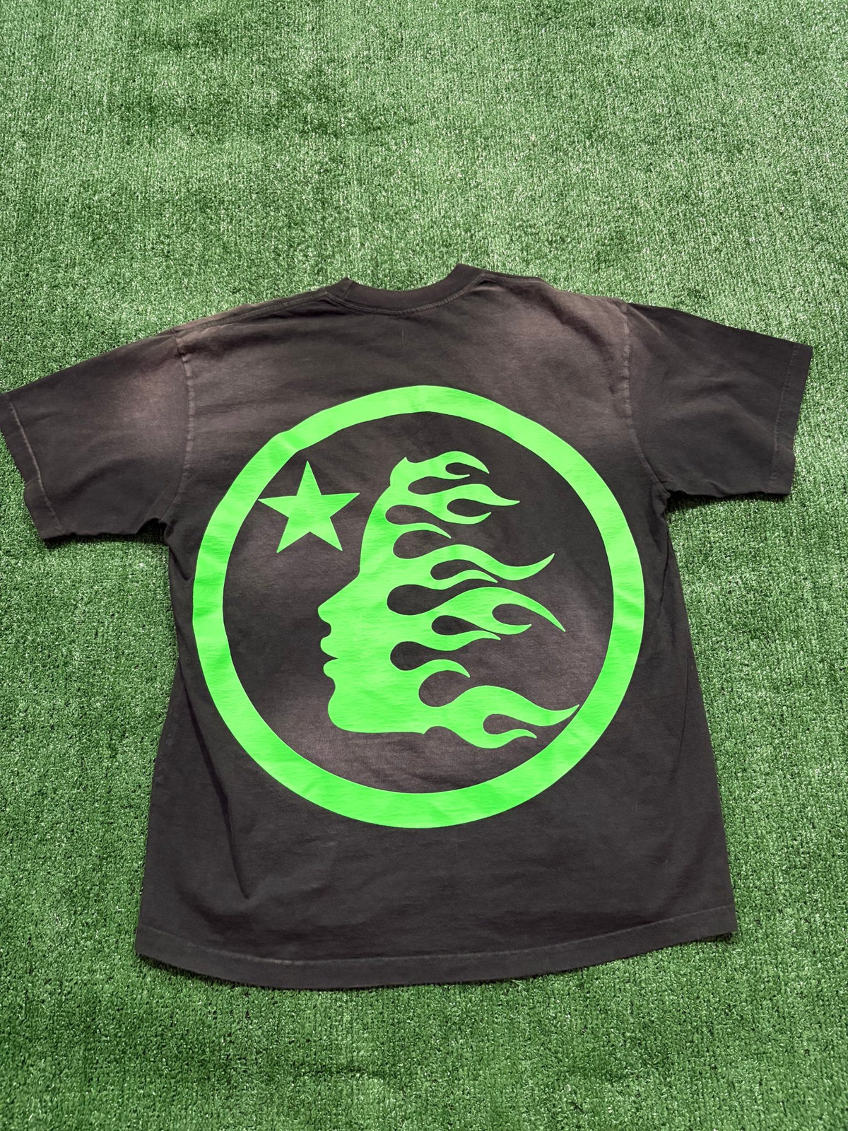 Hellstar Classic T-shirt (Regular Print) Black/Green