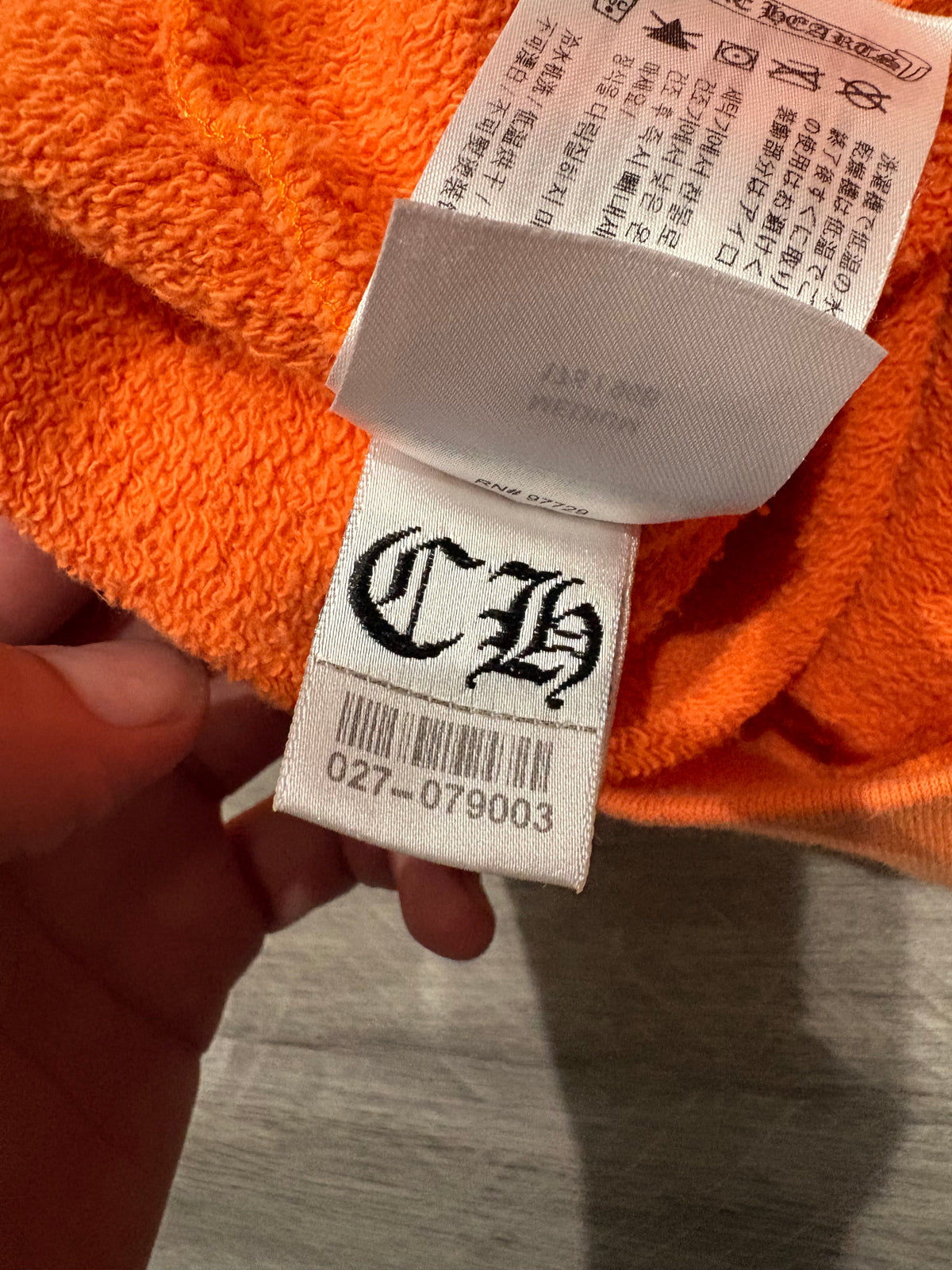 Chrome Hearts Matty Boy Link & Build Crewneck Orange