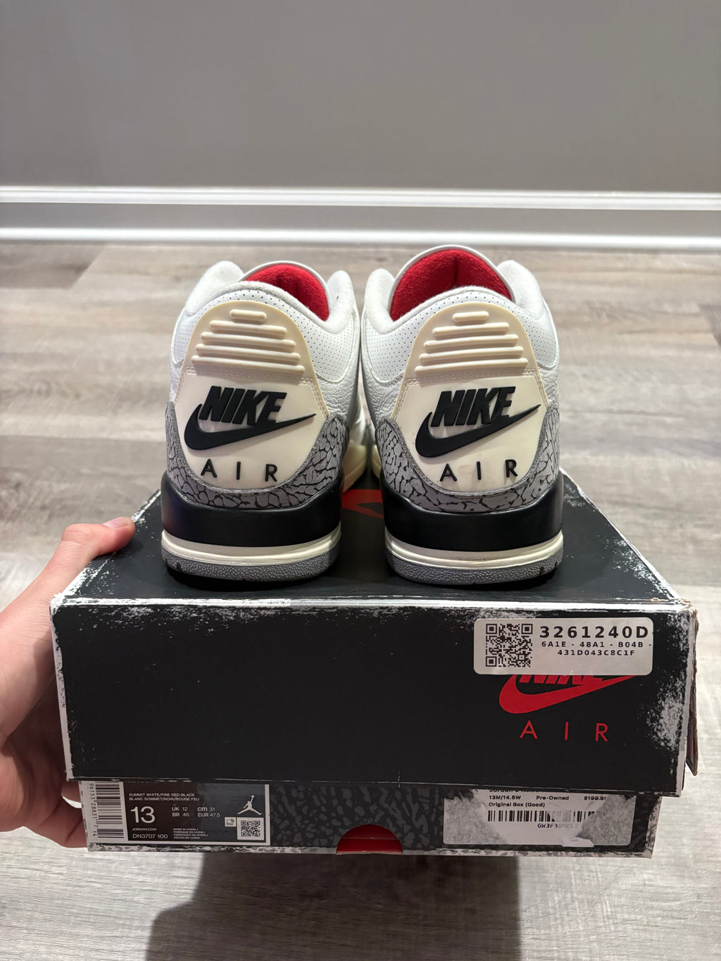Jordan 3 Retro White Cement Reimagined