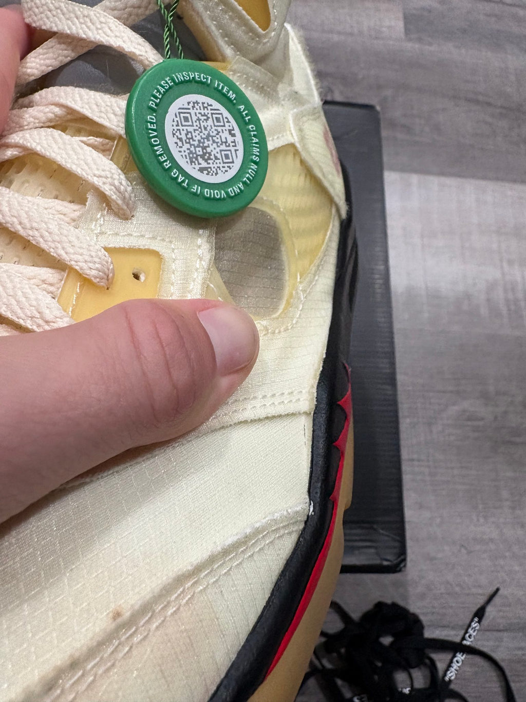 Jordan 5 Retro Off-White Sail
