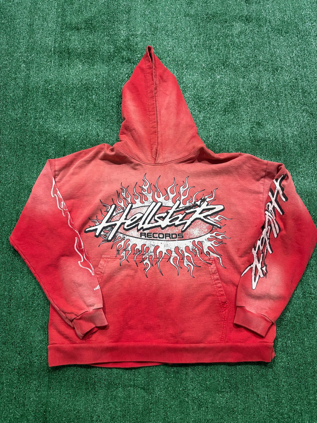 Hellstar Records Hoodie Red